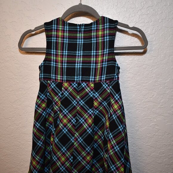 3/$15 Gymboree Plaid Toddler Girls Jumper Size L (5 years) - Picture 2 of 4